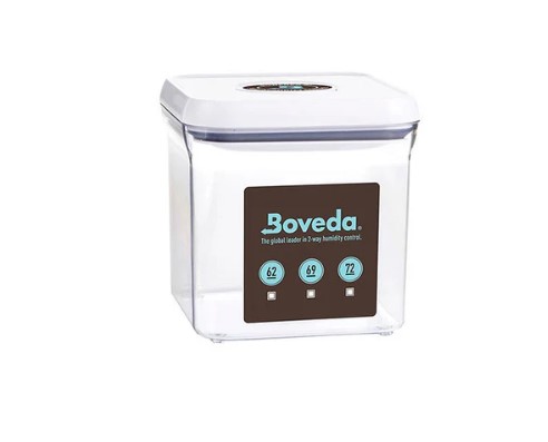 Boveda Humidipak kiállító doboz – légmentesen záródó tároló 2,4L